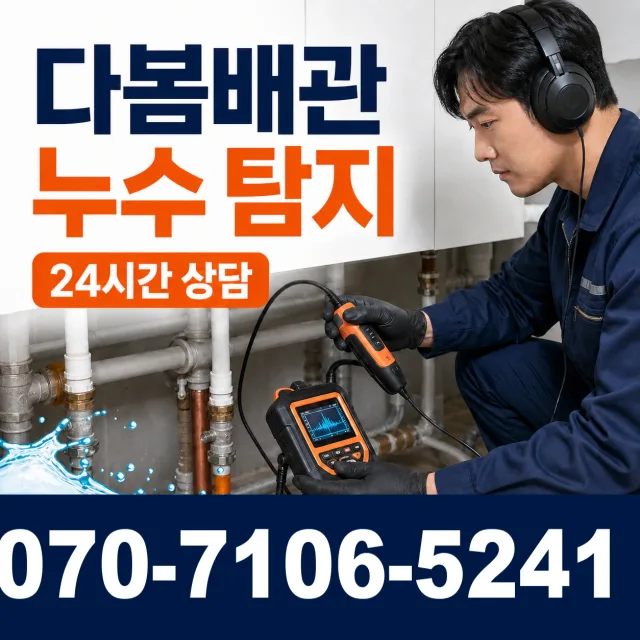 대전 중구 정생동 수도누수 상담 이미지 5
